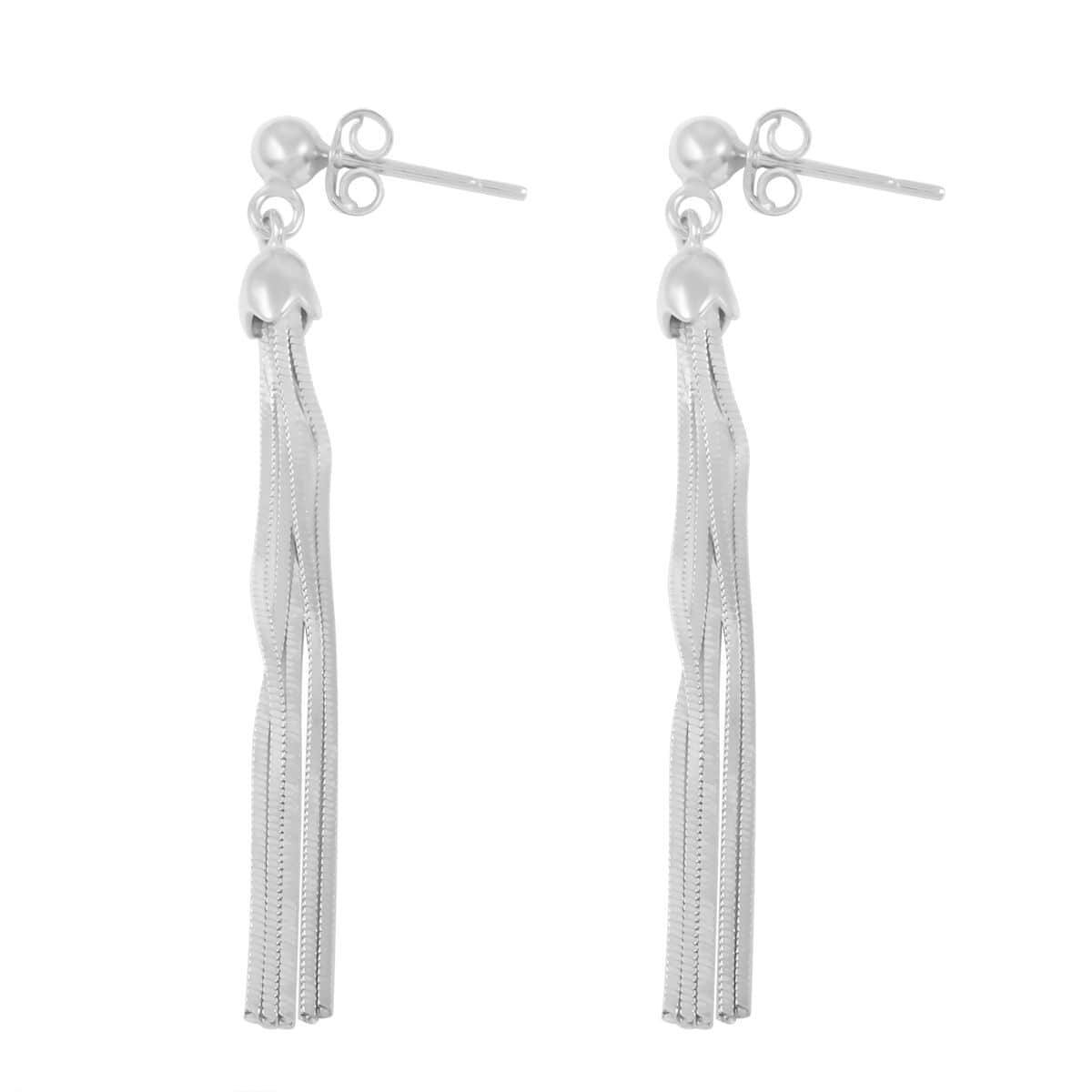 Sterling Silver Earrings 3.20 Grams image number 3