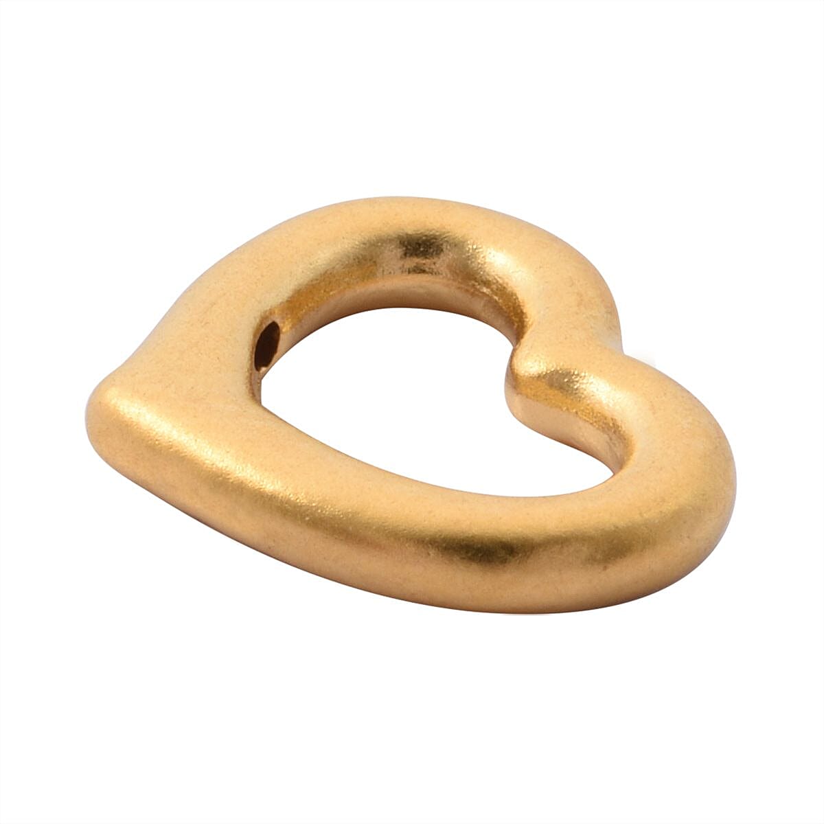 Heart Pendant in 24K Yellow Gold 0.70 Grams image number 4