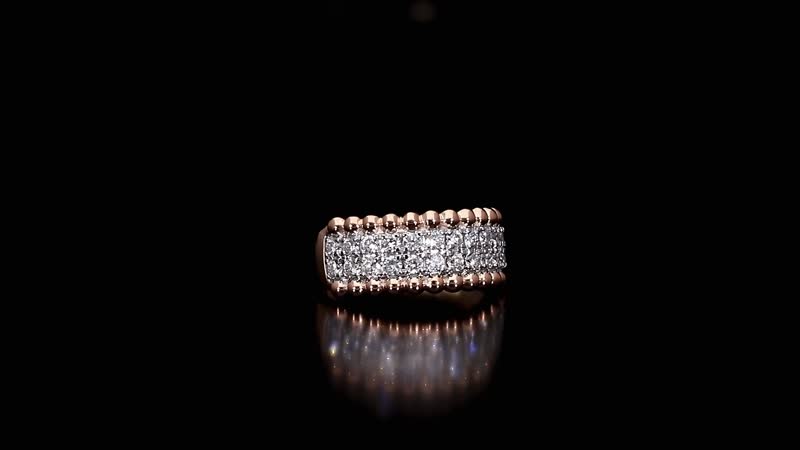 Luxuriant Lab Grown Diamond G-H SI-I1 1.00 ctw Eternity Band Ring in Vermeil Rose Gold Over Sterling Silver (Size 10.0)
