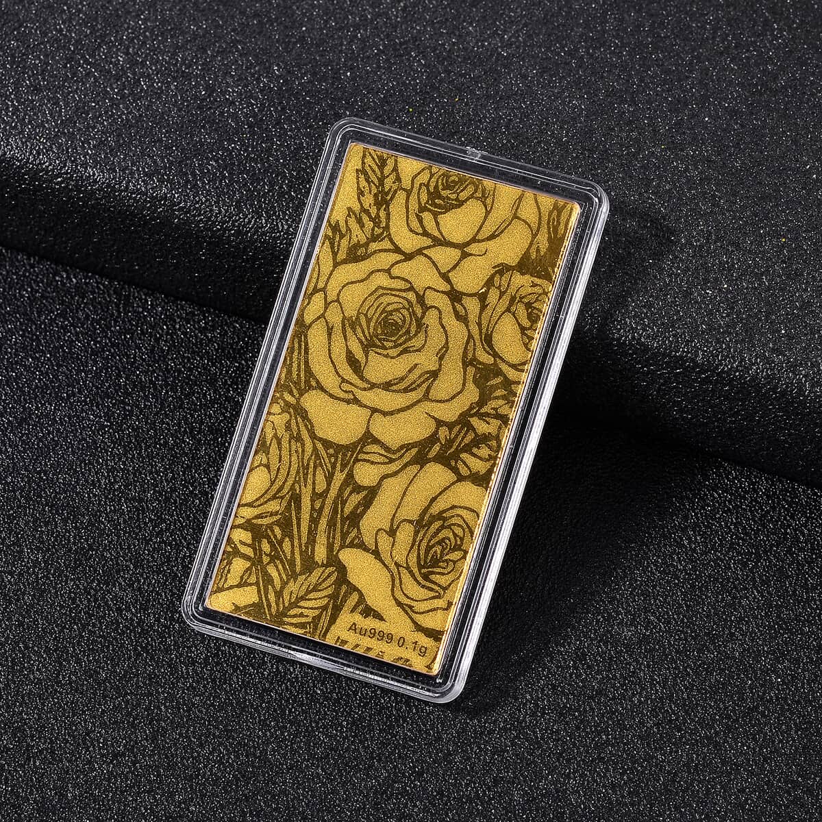 24K Gold Flower Emboss Sheet image number 1