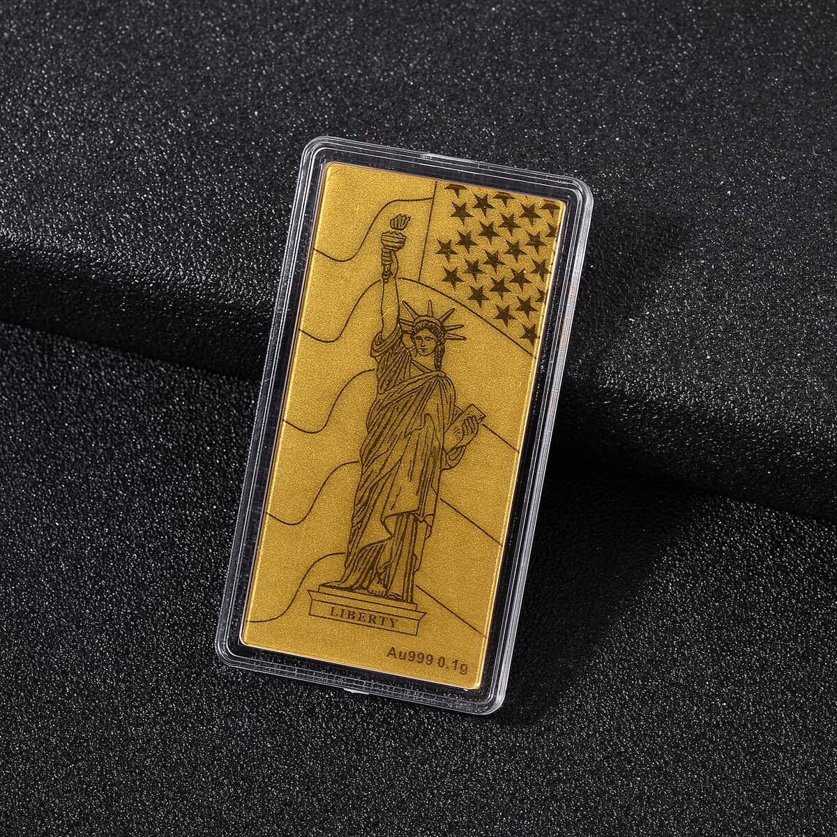 24K Gold Statue of Liberty Emboss Sheet image number 1