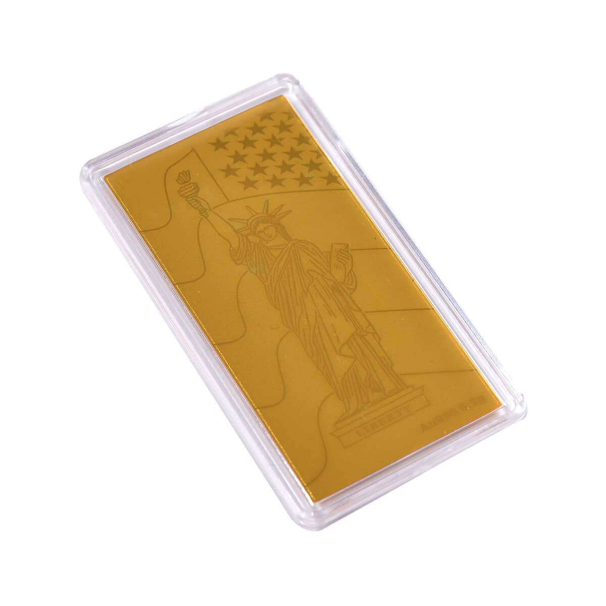 24K Gold Statue of Liberty Emboss Sheet image number 2