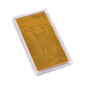 24K Golden Elephant Emboss Sheet 100mg