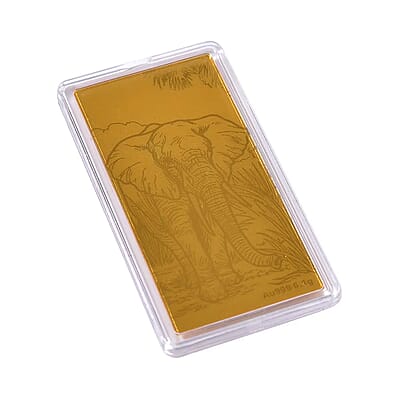 24K Golden Elephant Emboss Sheet 100mg