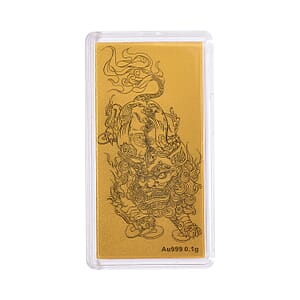 24K Gold Pixiu Emboss Sheet 100mg