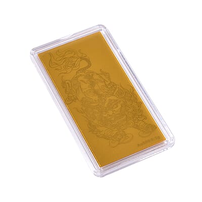 24K Gold Pixiu Emboss Sheet 100mg