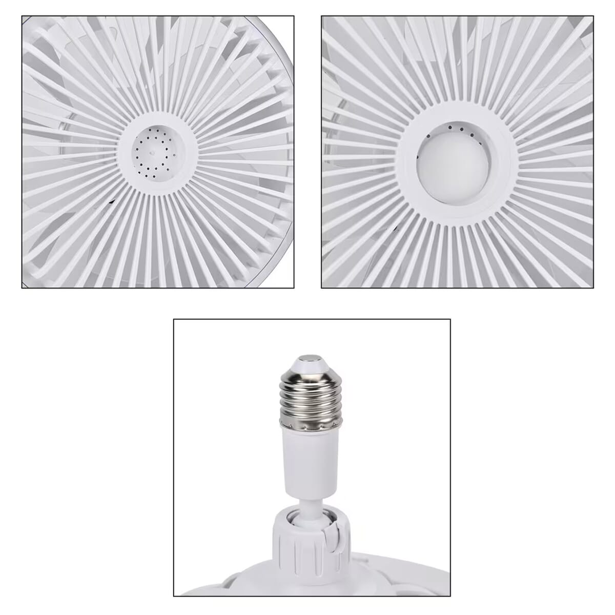 2-in-1 Ceiling Fan Light with Universal Lamp Holder and Remote Control image number 7