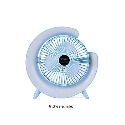 Blue 2 in 1 LED Ceiling Fan