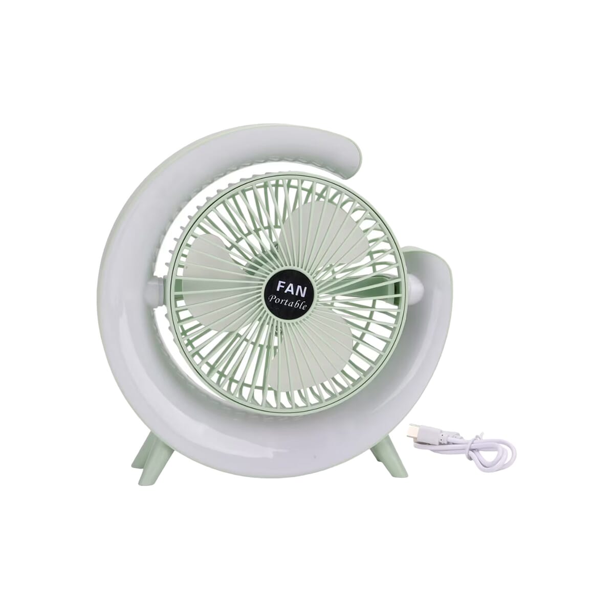 Green 2 in 1 LED Ceiling Fan image number 0