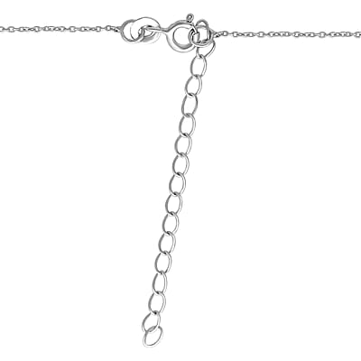 Luxuriant Lab Grown Diamond G-H SI 3.00 ctw Necklace in Platinum Over Sterling Silver 20 Inches