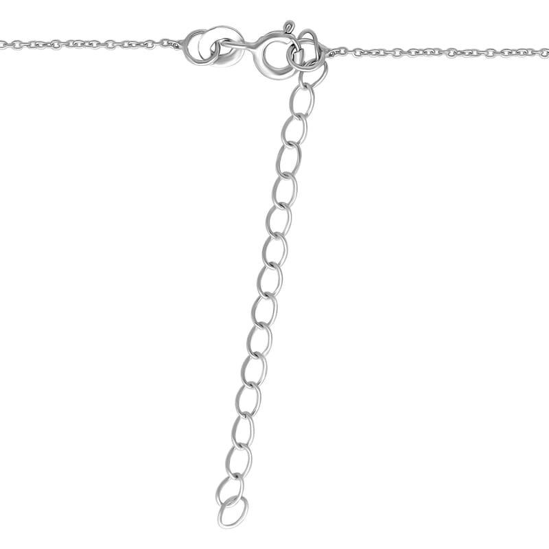 Luxuriant Lab Grown Diamond G-H SI 3.00 ctw Necklace in Platinum Over Sterling Silver 20 Inches