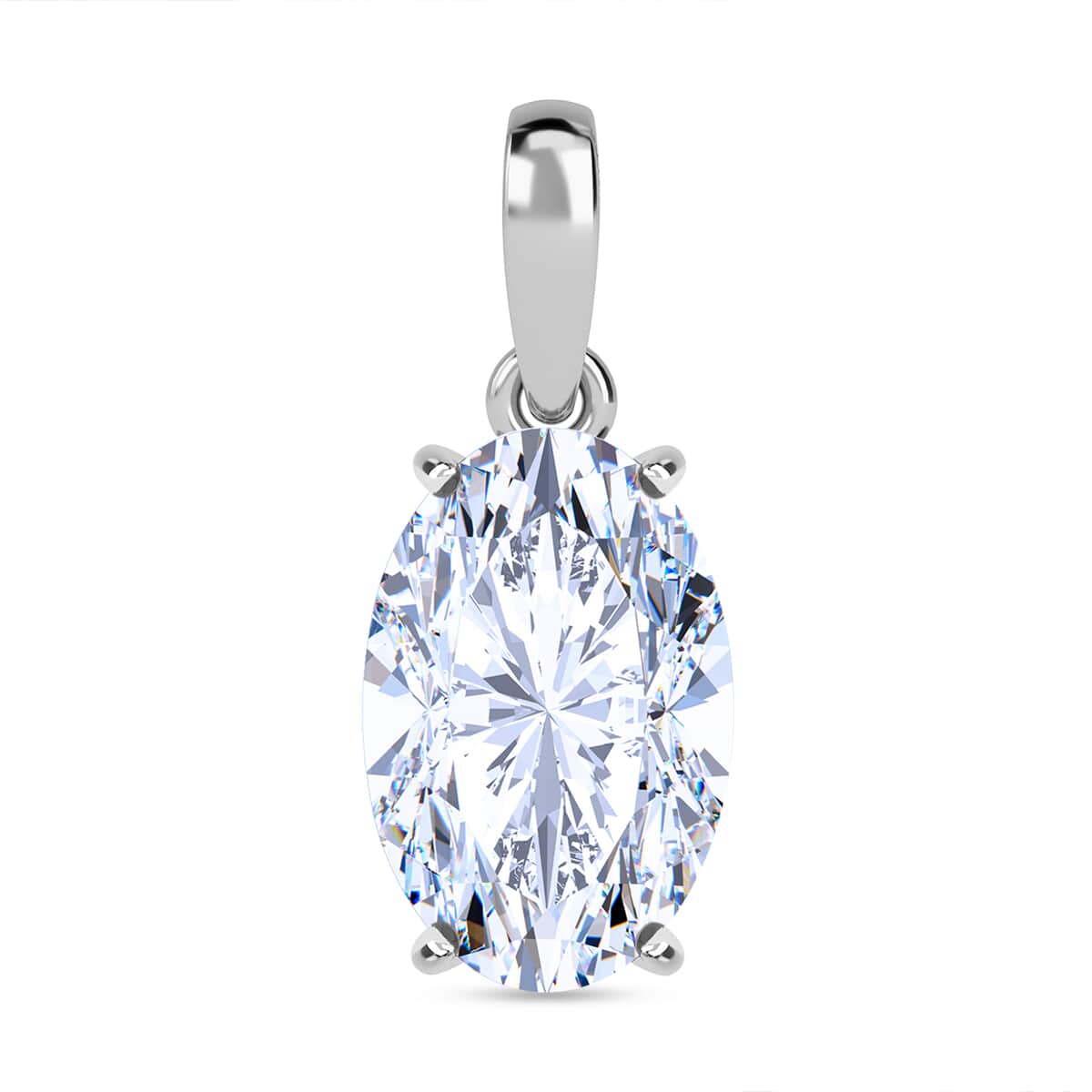 IGI Certified Luxuriant Lab Grown Diamond G VS1 5.00 ctw Pendant in 950 Platinum image number 0