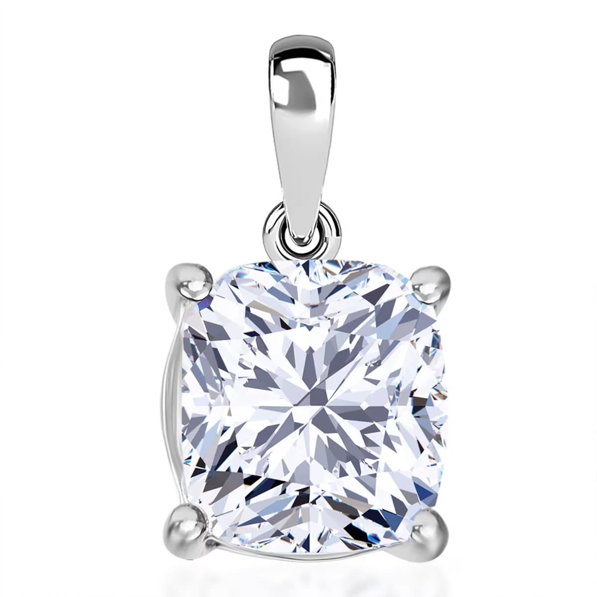 IGI Certified Luxuriant Lab Grown Diamond G VS1 5.00 ctw Solitaire Pendant without Chain in 950 Platinum image number 0