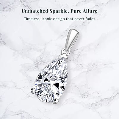 IGI Certified Luxuriant Lab Grown Diamond G VS1 5.00 ctw Solitaire Pendant
