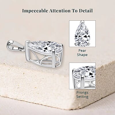 IGI Certified Luxuriant Lab Grown Diamond G VS1 5.00 ctw Solitaire Pendant