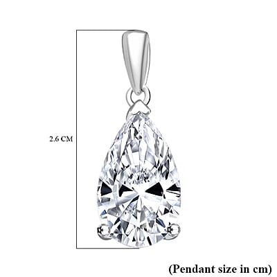 IGI Certified Luxuriant Lab Grown Diamond G VS1 5.00 ctw Solitaire Pendant