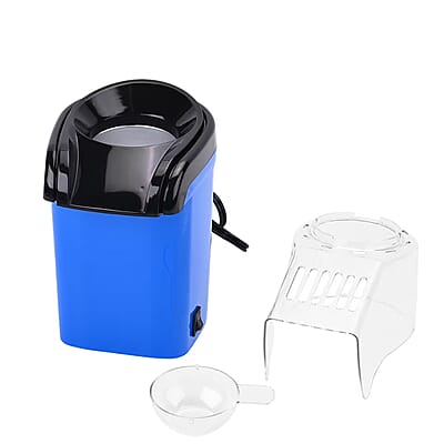 Symphony Home Hot Air Popcorn Maker with Power Cord 0.27L - Blue