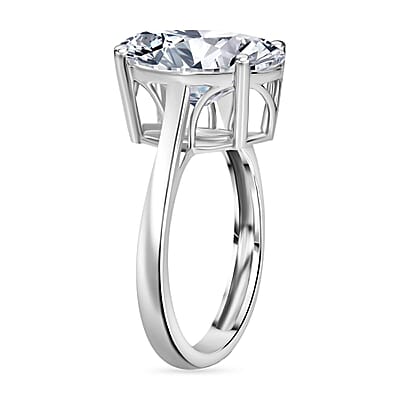 IGI Certified 950 Platinum Luxuriant Lab Grown Diamond (G, VS2) Ring (Size 5.5) (4.75 g) 5.00 ctw