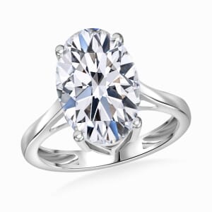 IGI Certified Luxuriant Lab Grown Diamond G VS2 5.00 ctw Ring in 950 Platinum (Size 6.0) 4.75 Grams