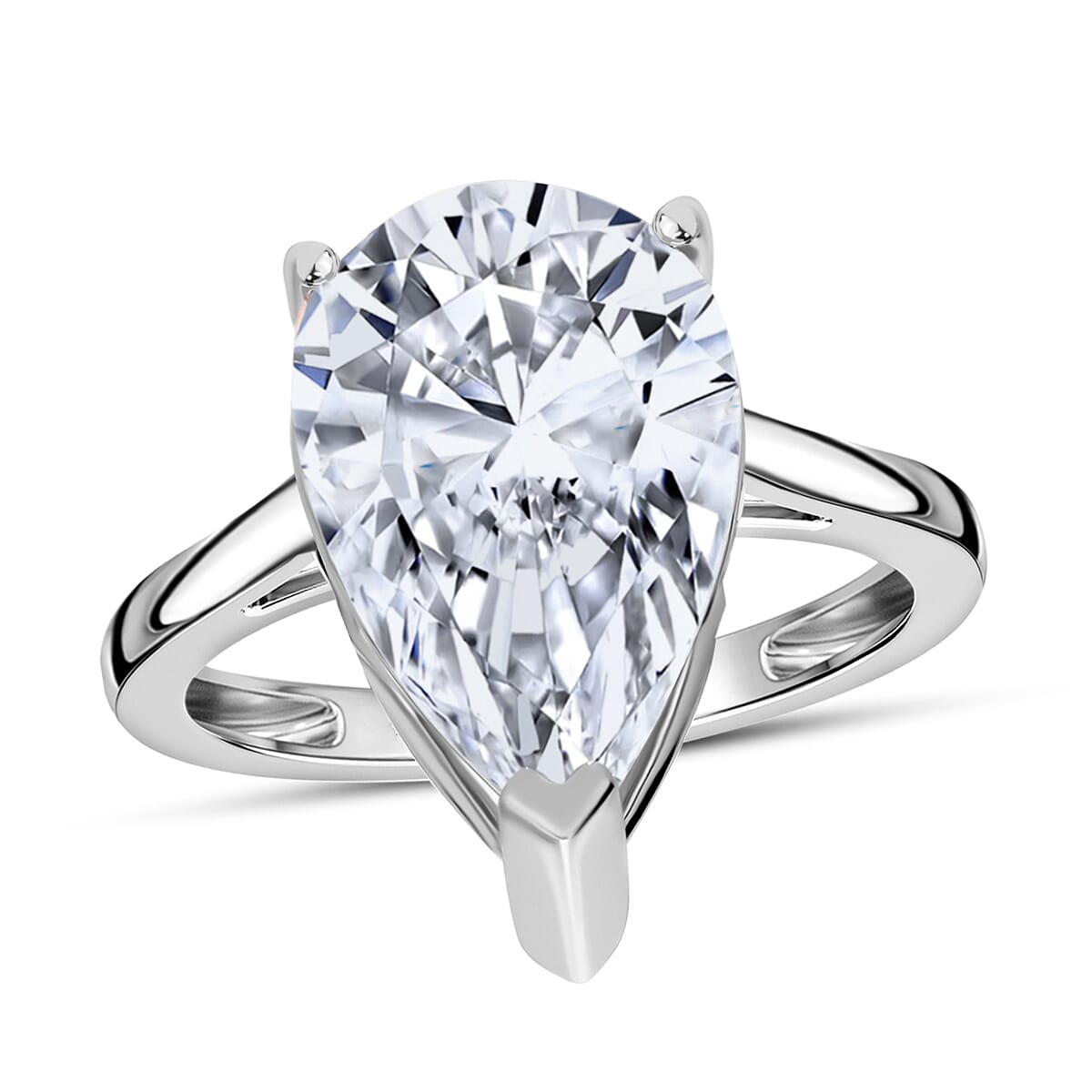 IGI Certified Luxuriant Lab Grown Diamond G VS2 5.00 ctw Ring in 950 Platinum (Size  7.0)  5.85 Grams image number 0
