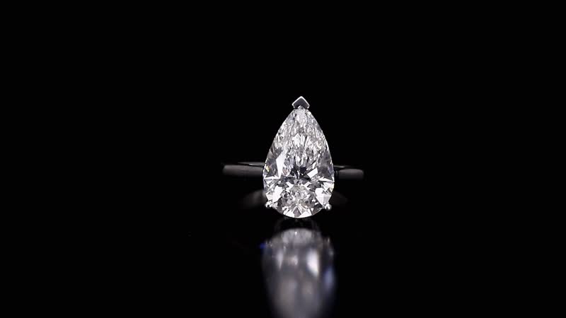 IGI Certified 950 Platinum Luxuriant Lab Grown Diamond (G, VS2) Ring (5.85 g) 5.00 ctw