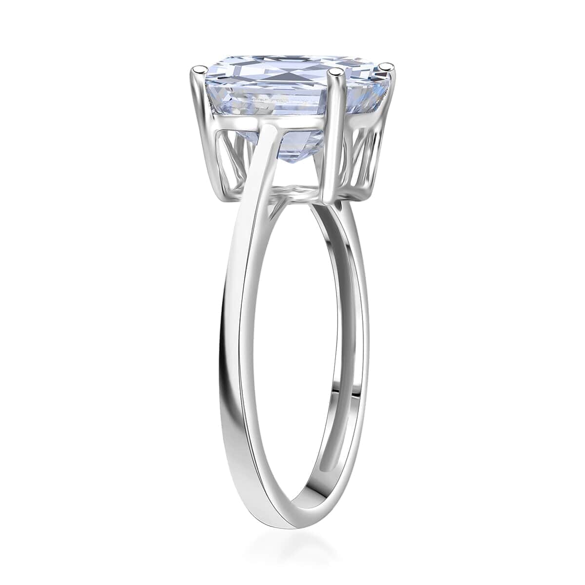 IGI Certified Luxuriant Lab Grown Diamond G VS2 5.00 ctw Ring in 950 Platinum (Size 6.0) image number 2