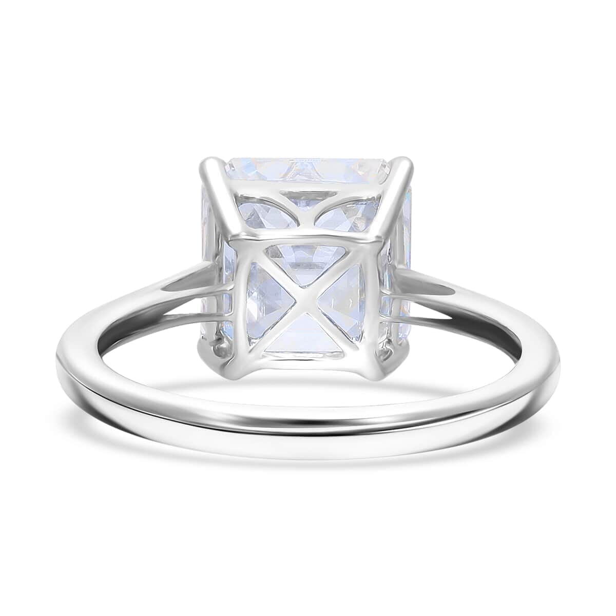 IGI Certified Luxuriant Lab Grown Diamond G VS2 5.00 ctw Ring in 950 Platinum (Size 6.0) image number 3