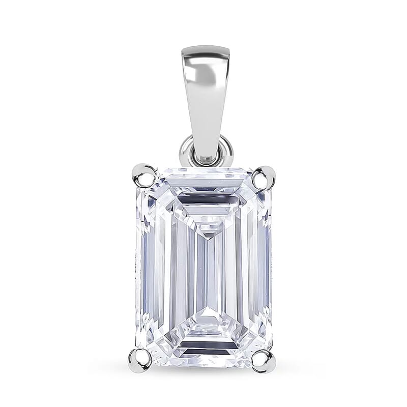IGI Certified Luxuriant Lab Grown Diamond G VS2 5.00 ctw Pendant in 950 Platinum