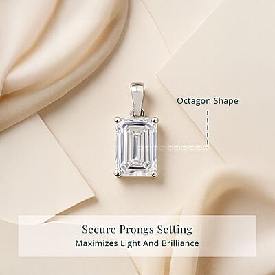 IGI Certified Luxuriant Lab Grown Diamond G VS2 5.00 ctw Pendant in 950 Platinum