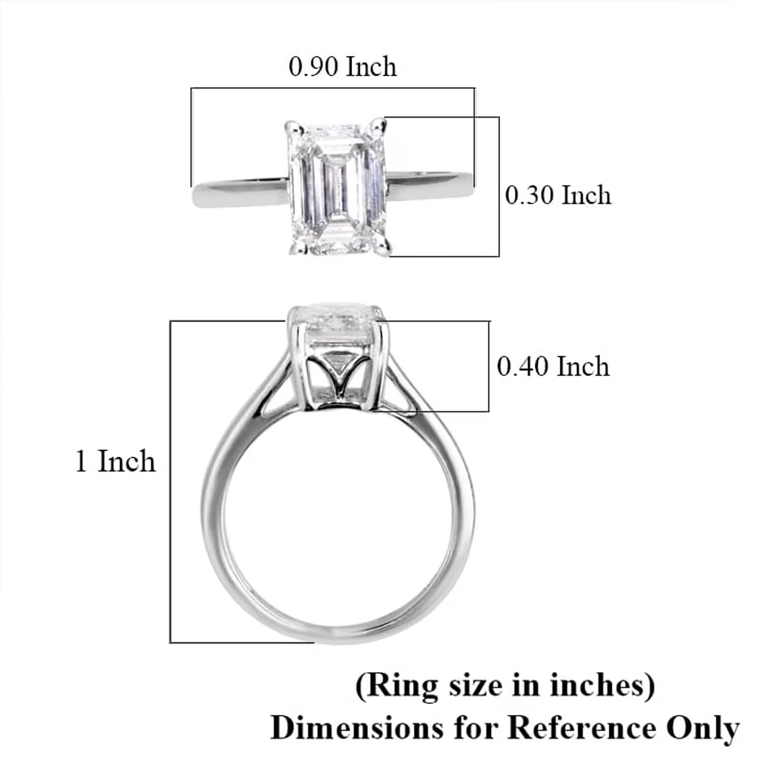 IGI Certified Luxuriant Lab Grown Diamond G VS2 5.00 ctw Ring in 950 Platinum (Size  10.0) 4.80 Grams