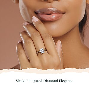 IGI Certified Luxuriant Lab Grown Diamond G VS2 5.00 ctw Ring in 950 Platinum (Size  8.0)  4.80 Grams