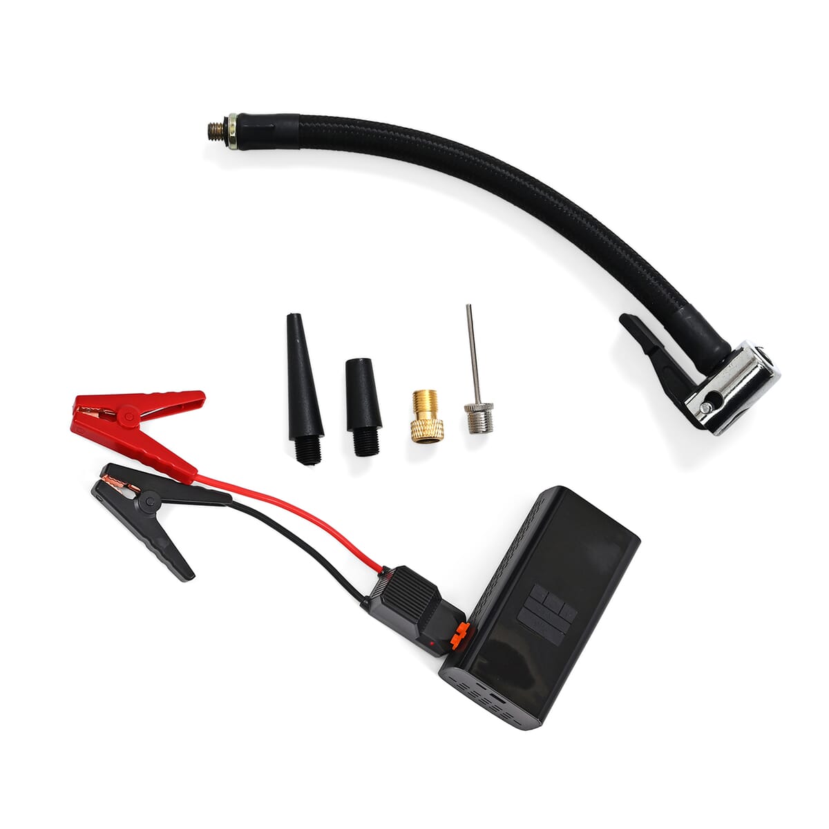 Car Jump Starter And Tire Inflator Air Compressor Pump with Digital Pressure Gauge image number 5