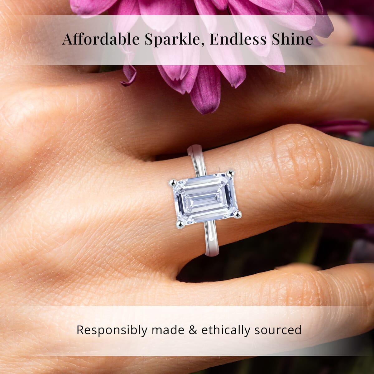 IGI Certified 950 Platinum Luxuriant Lab Grown Diamond (G, VS2) Solitaire Ring (Size 11.0) (4.70 g) 3.00 ctw image number 1