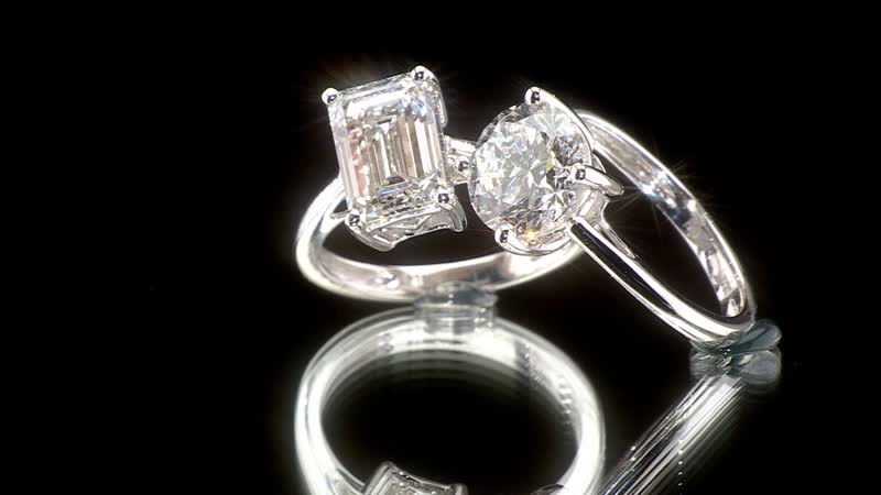 IGI Certified 950 Platinum Luxuriant Lab Grown Diamond (F, VS2) Ring (Size 7.0) (4.50 g) 3.00 ctw