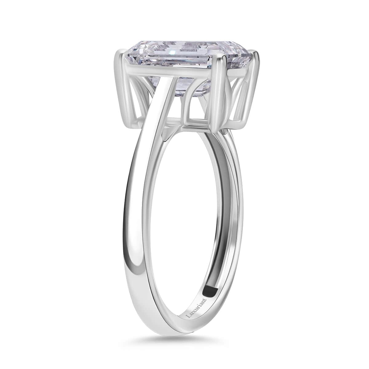 IGI Certified Luxuriant Lab Grown Diamond G VS2 3.00 ctw Solitaire Ring in 950 Platinum (Size 6.0) image number 2