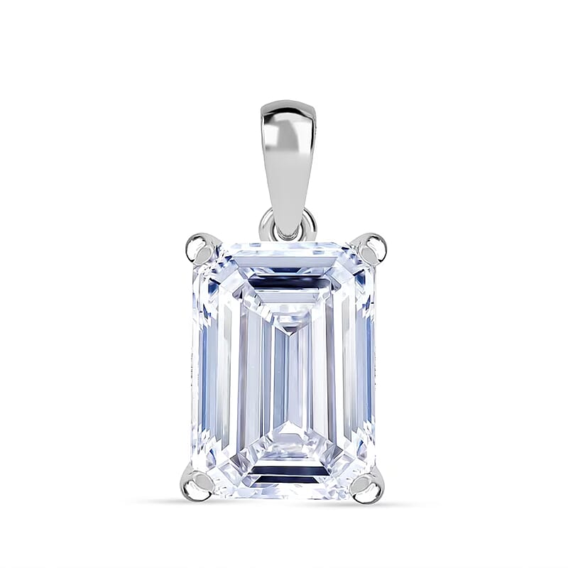IGI Certified Lab Grown Diamond G VS2 3.00 ctw Solitaire Pendant without Chain in 950 Platinum