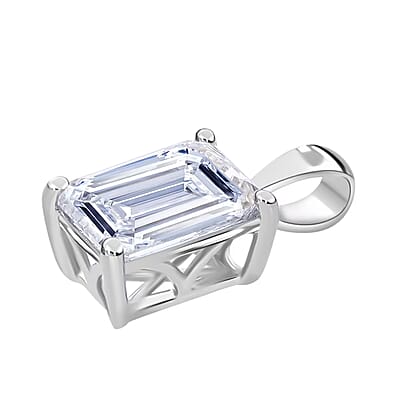 IGI Certified Lab Grown Diamond G VS2 3.00 ctw Solitaire Pendant without Chain in 950 Platinum