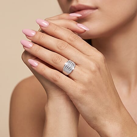 Platinum Over Sterling Silver / 10 - Product card gallery slide 4 (10177807515961)
