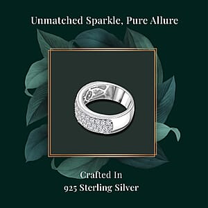 Luxuriant Lab Grown Diamond G SI 1.75 ctw Ring in Sterling Silver (Size 7.0)