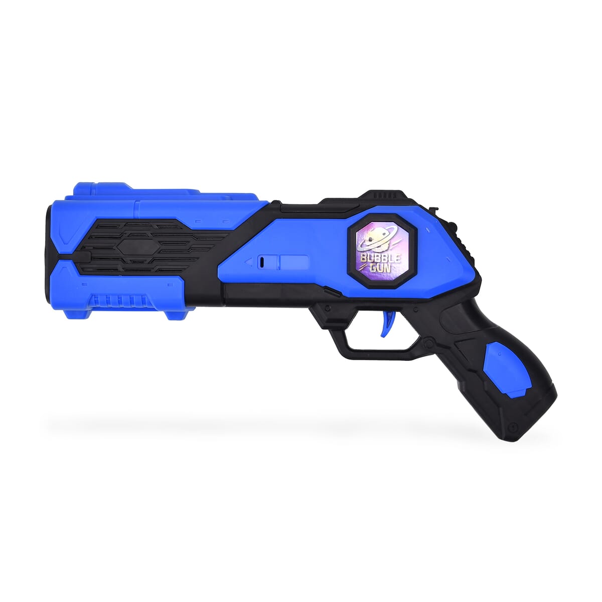 Interstellar Bubble Gun with 2pc Bubble Solution 50ml (4xAA Not Included) - Blue image number 1