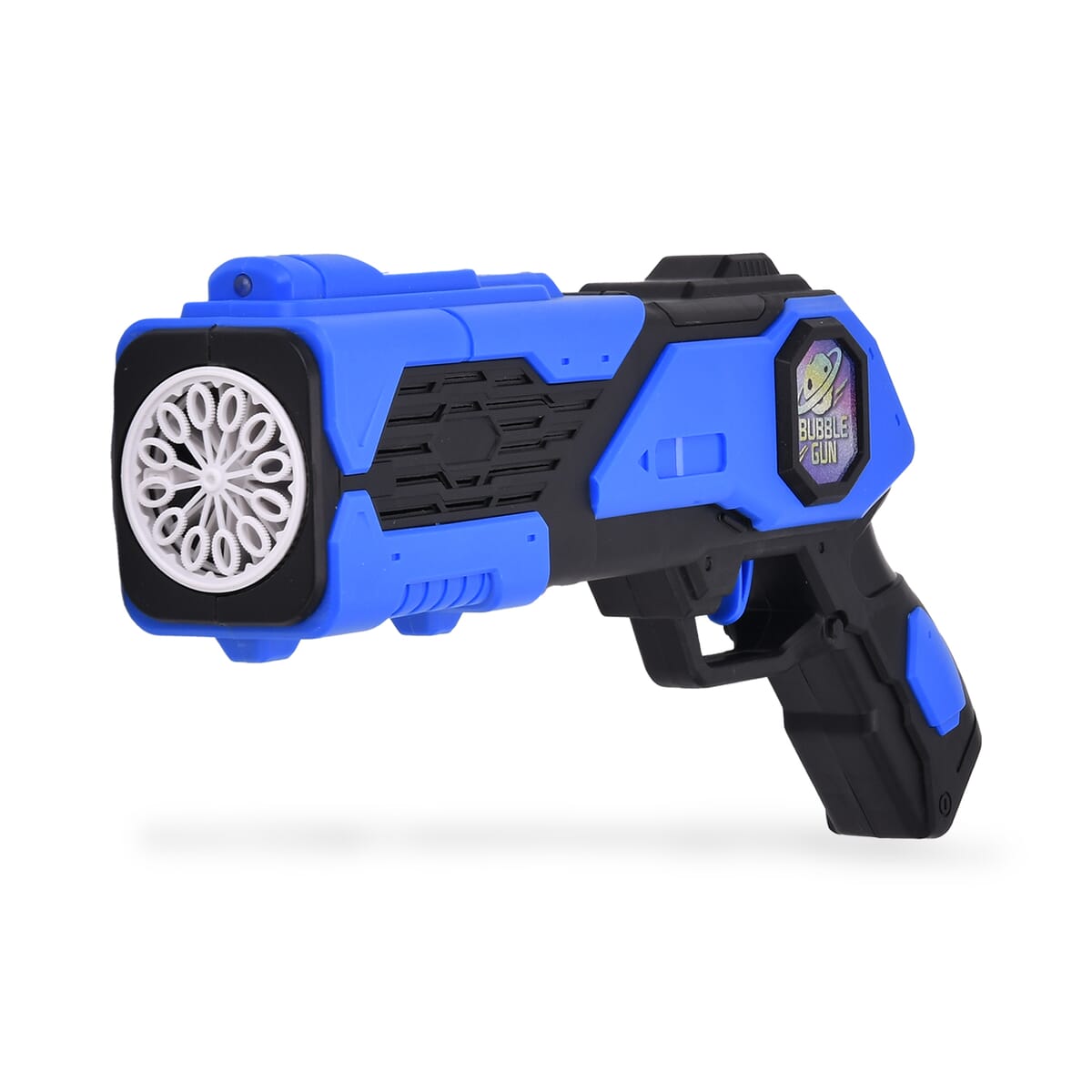 Interstellar Bubble Gun with 2pc Bubble Solution 50ml (4xAA Not Included) - Blue image number 3