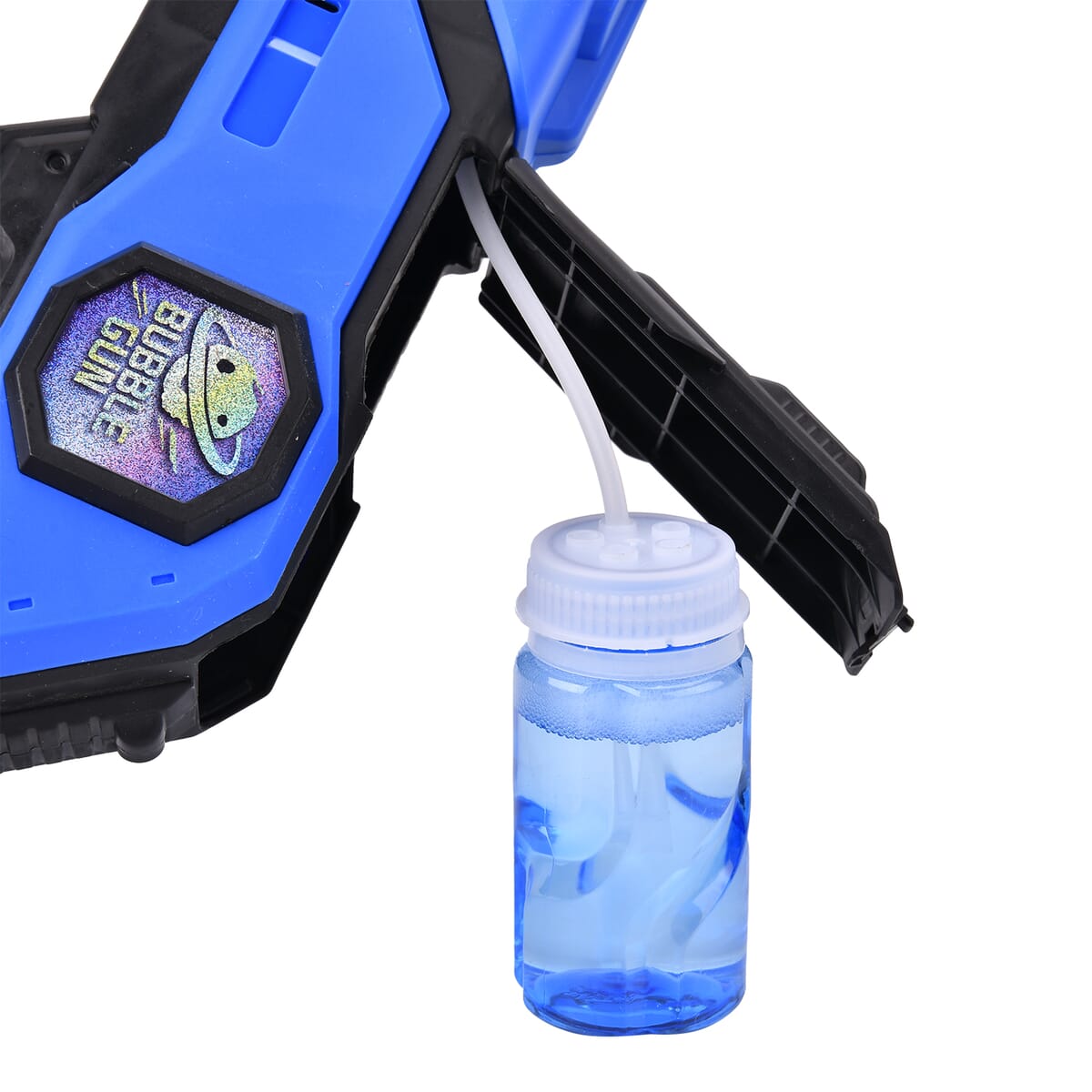 Interstellar Bubble Gun with 2pc Bubble Solution 50ml (4xAA Not Included) - Blue image number 7