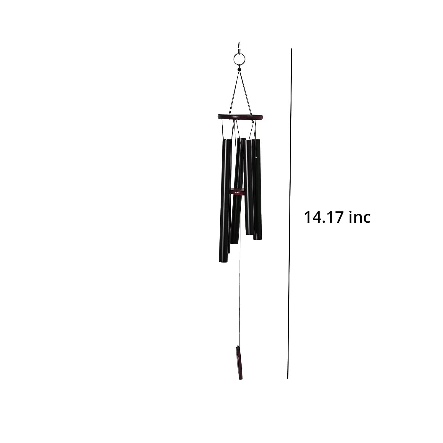 Black Color Tube Wind Chime