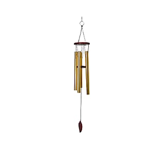 Gold Color Tube Wind Chime 
