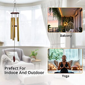 Gold Color Tube Wind Chime