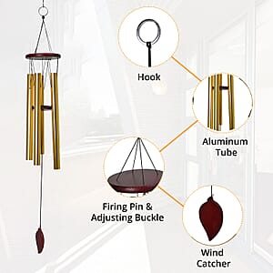 Gold Color Tube Wind Chime