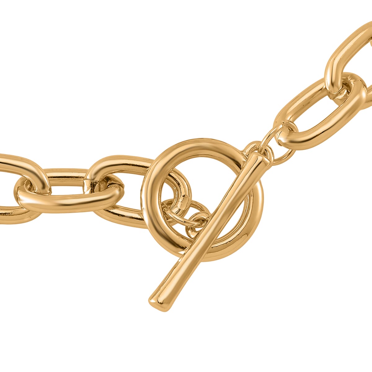 Simulated Pearl Charm Necklace in Goldtone 20 Inches image number 6