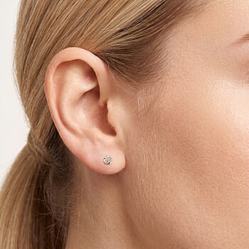 Yellow Gold Over Sterling Silver / 0.20 - Product card gallery slide 2 (10177724678457)