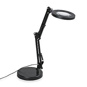 12X Magnifying Glass with 72 LED Light, 5 Color Modes and Stand (Powered by USB Ccable)