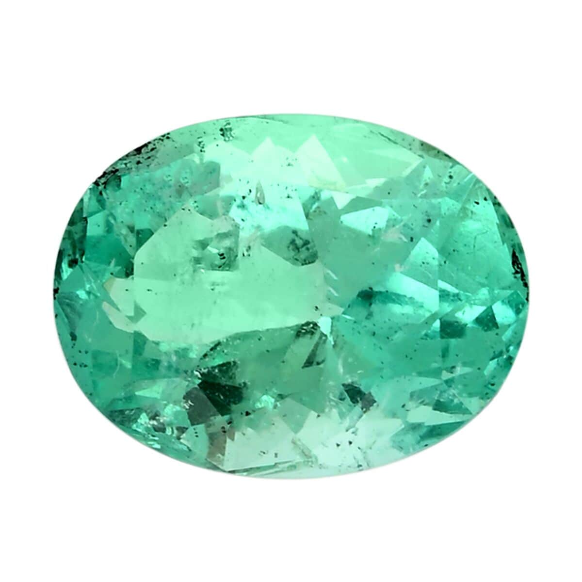 Collectors Choice Certified & Appraised AAAA Boyaca Colombian Emerald (Oval Free Size) 6.00 ctw image number 0